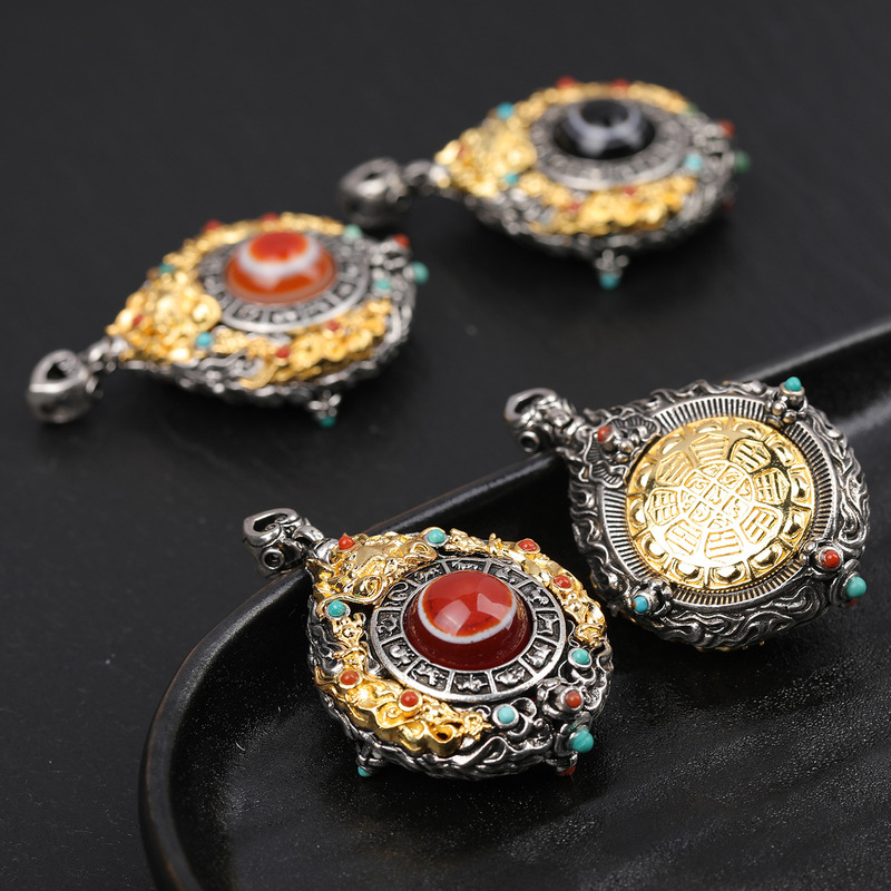 Tibetan-Style Pendant Necklace - đánh giá và giá Ethnic Fashion Design